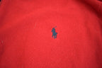 Vintage 1990s Polo Ralph Lauren Embroidered Fleece Sweater