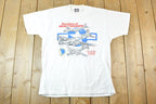 Vintage 1991 OSHKOSH Reunion Of Heavyweights Souvenir Airplane T-Shirt Men's L