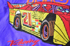 Vintage 1990s Billy Moyer Arizona Sport Shirts Car Racing Windbreaker Jacket