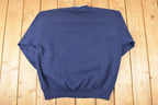Vintage 1990s Morning Sun Cute Sleeping Kitty Graphic Print Double Collar Crewneck Sweatshirt Womens XXL