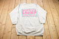 Vintage 1990s Morning Grump Long Crewneck Sweatshirt