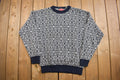 Vintage 1980s Stone Haven Knitted Crewneck Sweater