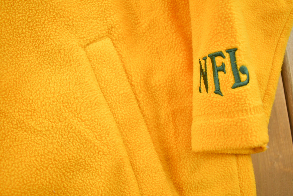 Vintage 1990s Green Bay Packers NFL Quarter Zip Sweatshirt