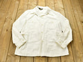 Vintage 1980s Lee White Denim Jean Jacket