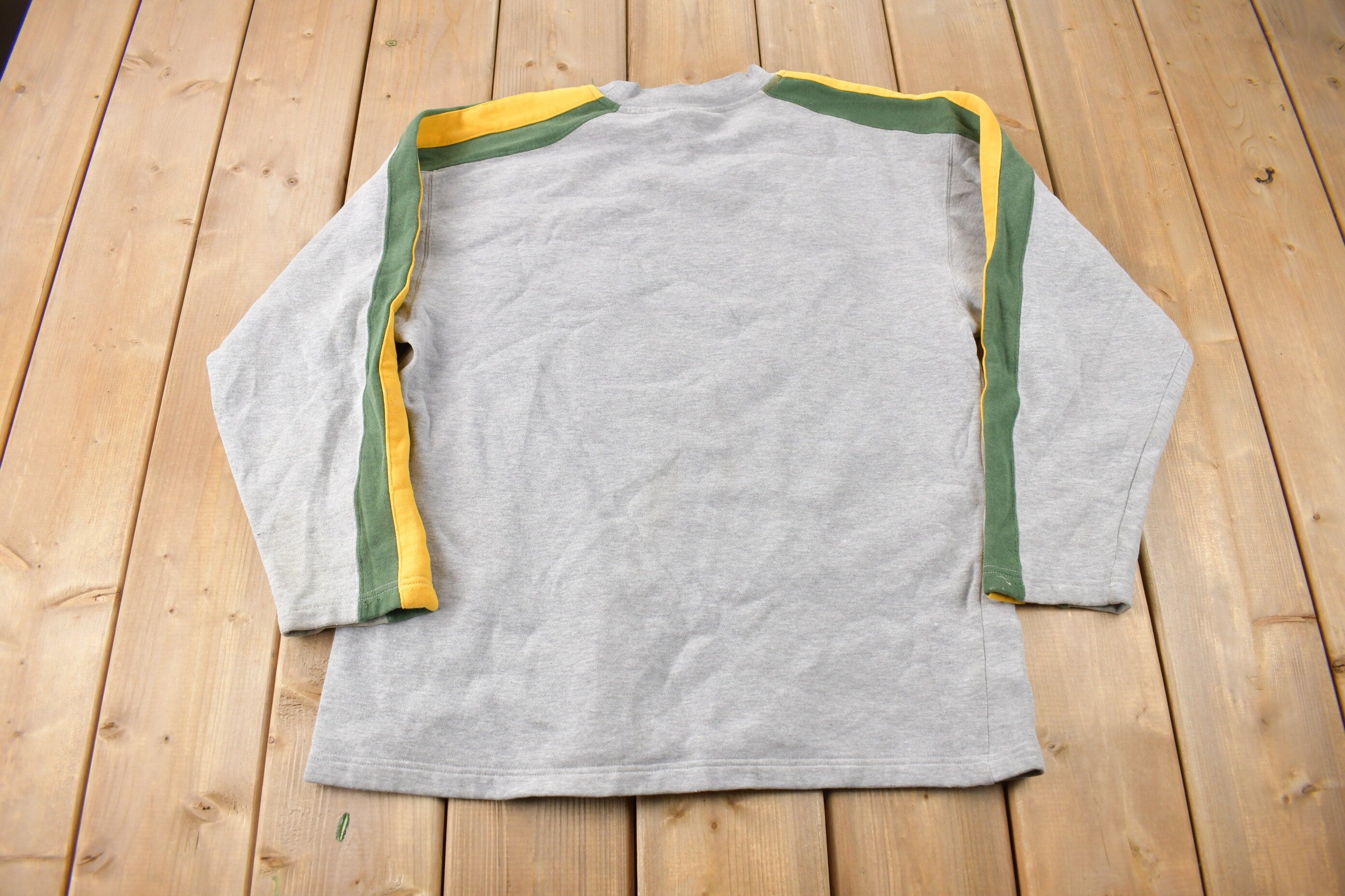 Vintage Y2K Green Bay Packers NFL Football Crewneck Sweatshirt Size M