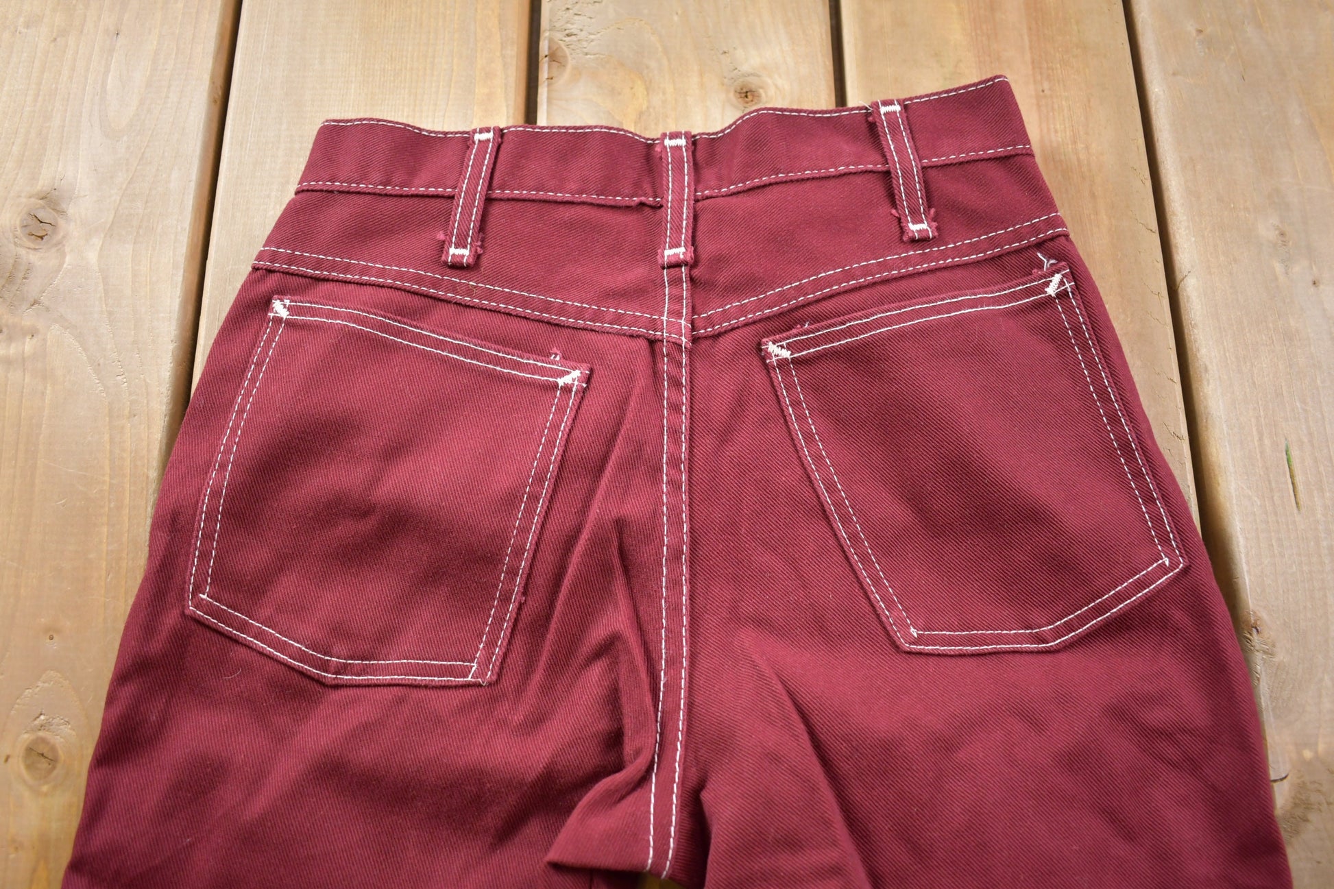 Vintage 1970s JC Penny Bell Bottom Denim Jeans Size 26 x 27