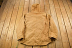 Vintage 1990s Carhartt Hooded Fleece Lined Work Jacket