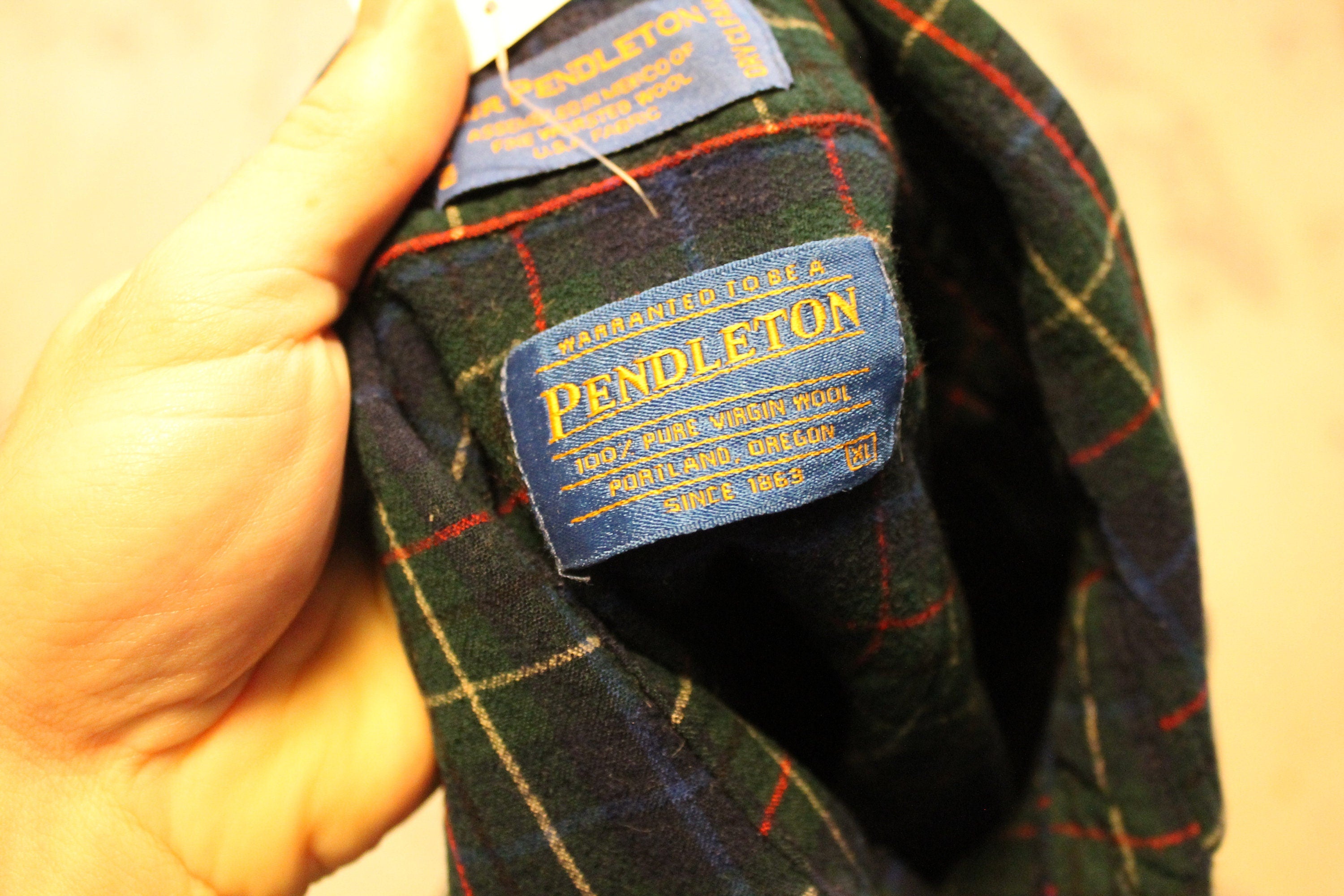 Vintage Pendleton Button Up Board Shirt