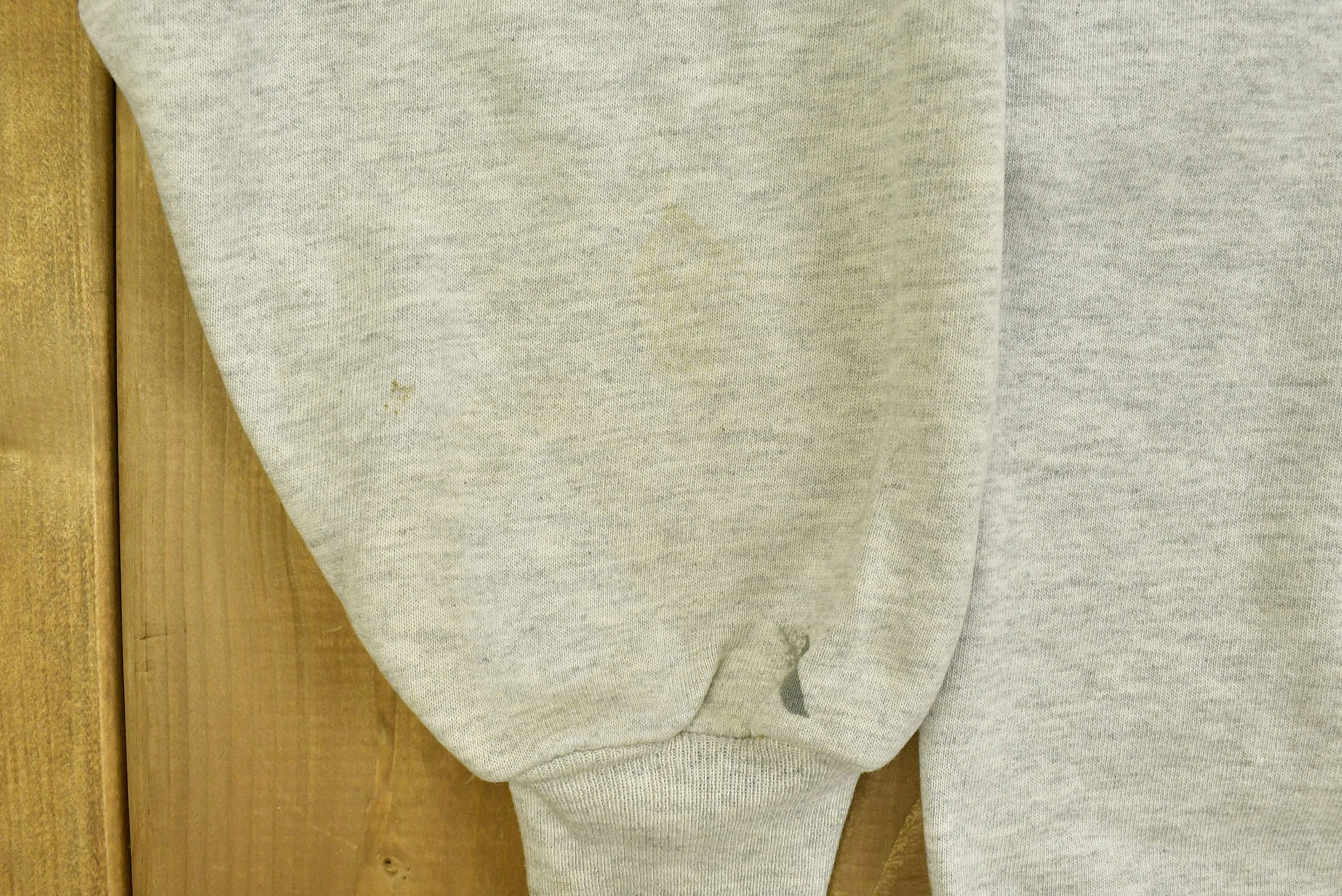 Vintage 1990's Monroe Trojans Highschool Basketball Crewneck