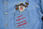 Vintage 1996s Warner Bros Company Button Up Shirt