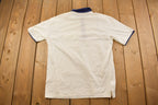 Vintage 1990s D'Avila Lines Graphic Collard T Shirt