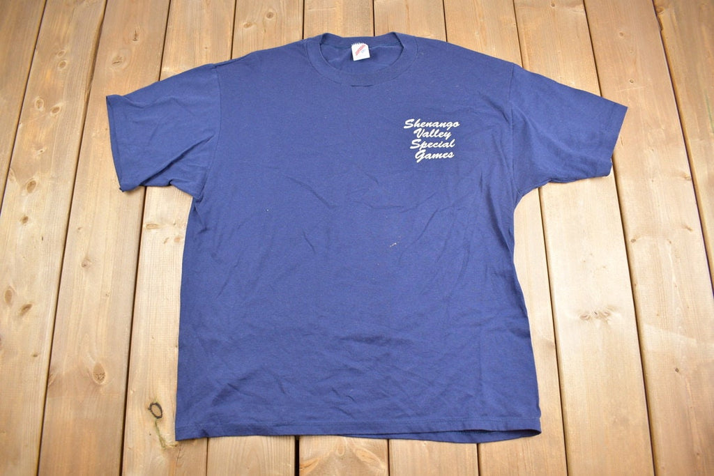 Vintage 1990s Shenango Valley Special Games Graphic T-Shirt