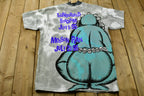 Vintage Deadstock 1995 Lollapalooza Buddha Mock Neck Tour T-Shirt