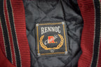 Vintage 1980s City Honors Leather Varsity Jacket