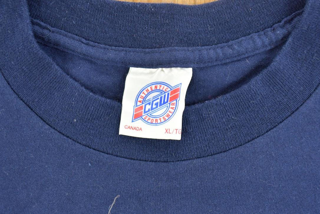 Vintage 1993 Toronto Maple Leafs Stanley's Coming To Town Graphic T-Shirt