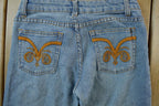 Vintage 1990s Deb Jeans Women's Flared Denim Jeans Size 26 x 30