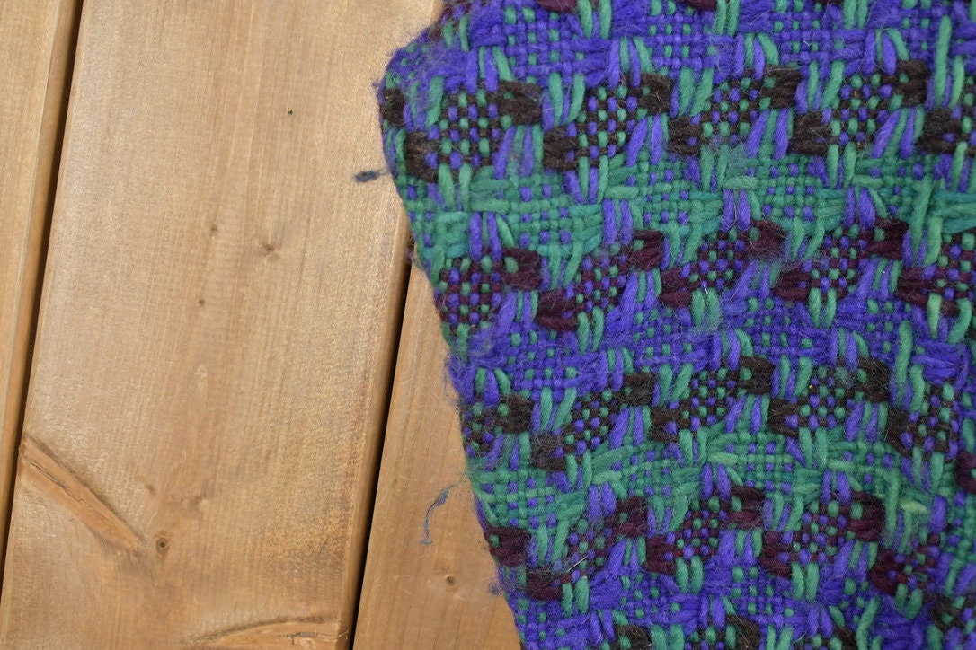 Vintage 1980s Charina Andean Arts 100% Wool Knit Sweater