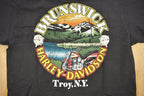 Vintage 1998 Harley Davidson Bruinswick Troy New York T-Shirt