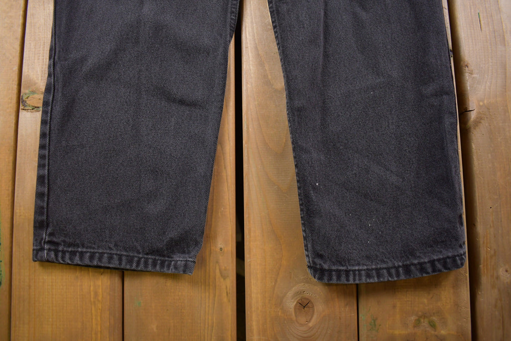 Vintage 1990's Sonoma Black Stone Wash Jeans 30 x 27