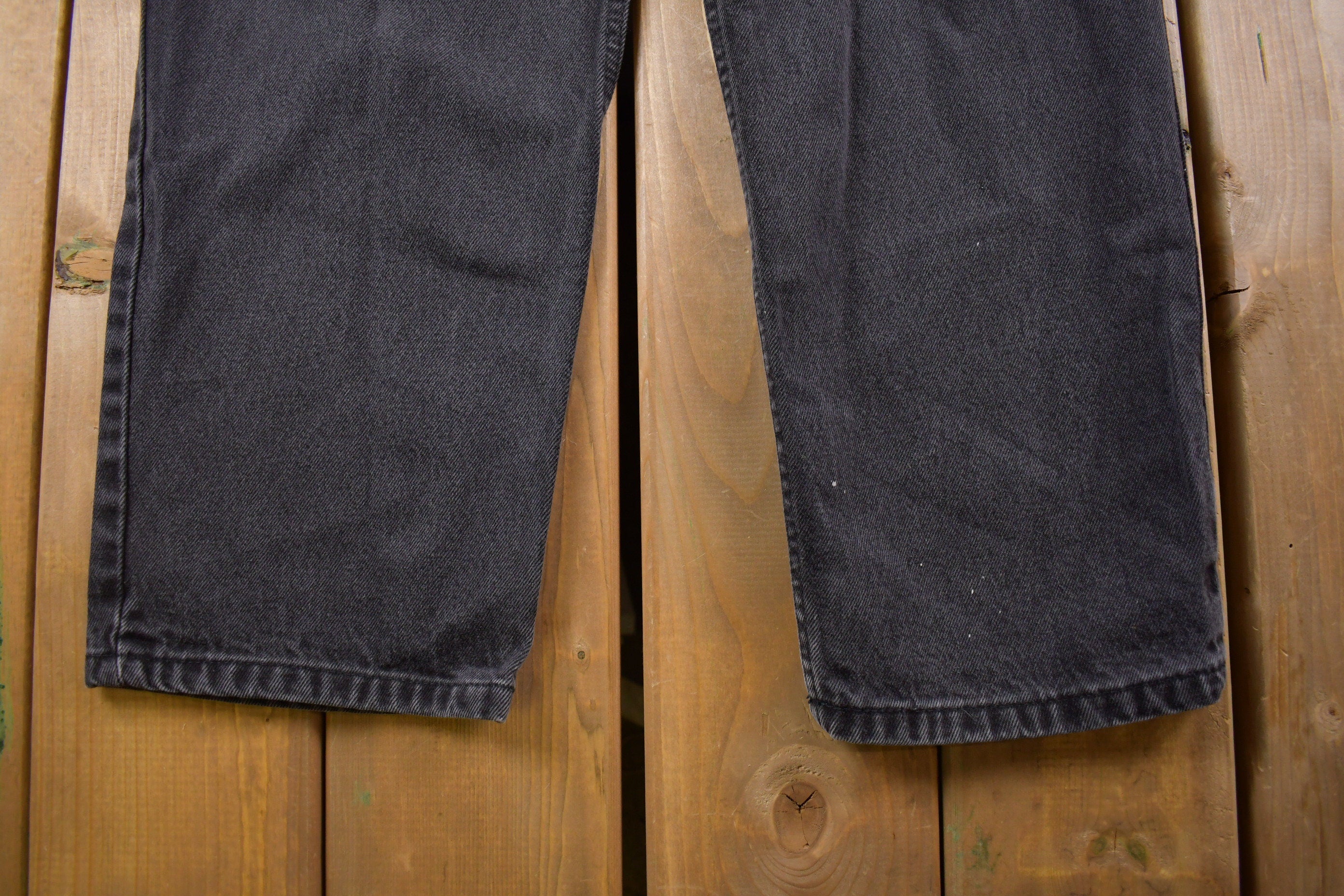 Vintage 1990's Sonoma Black Stone Wash Jeans 30 x 27