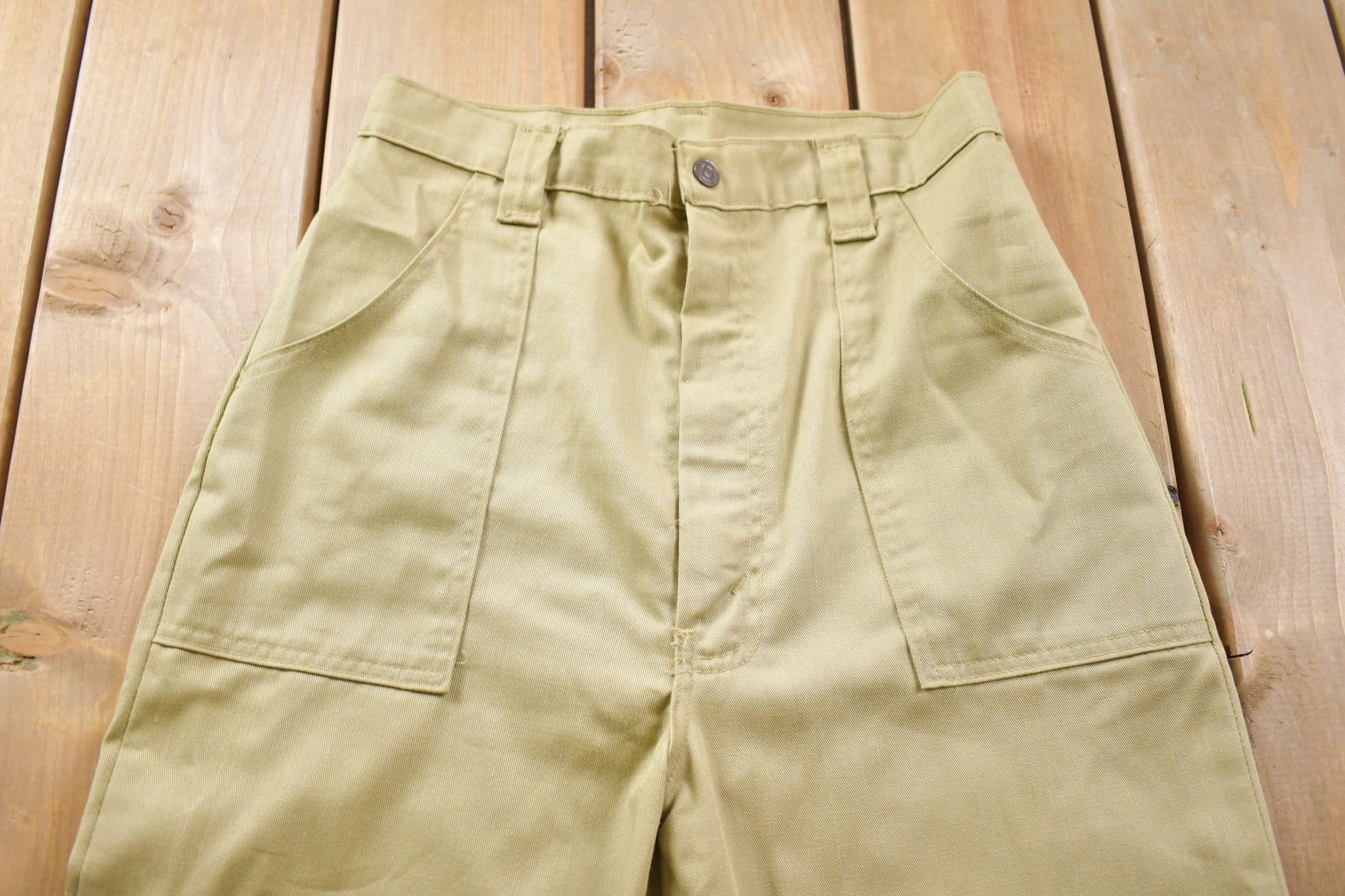 Vintage 1980s Khaki Pants Size 28 x 36