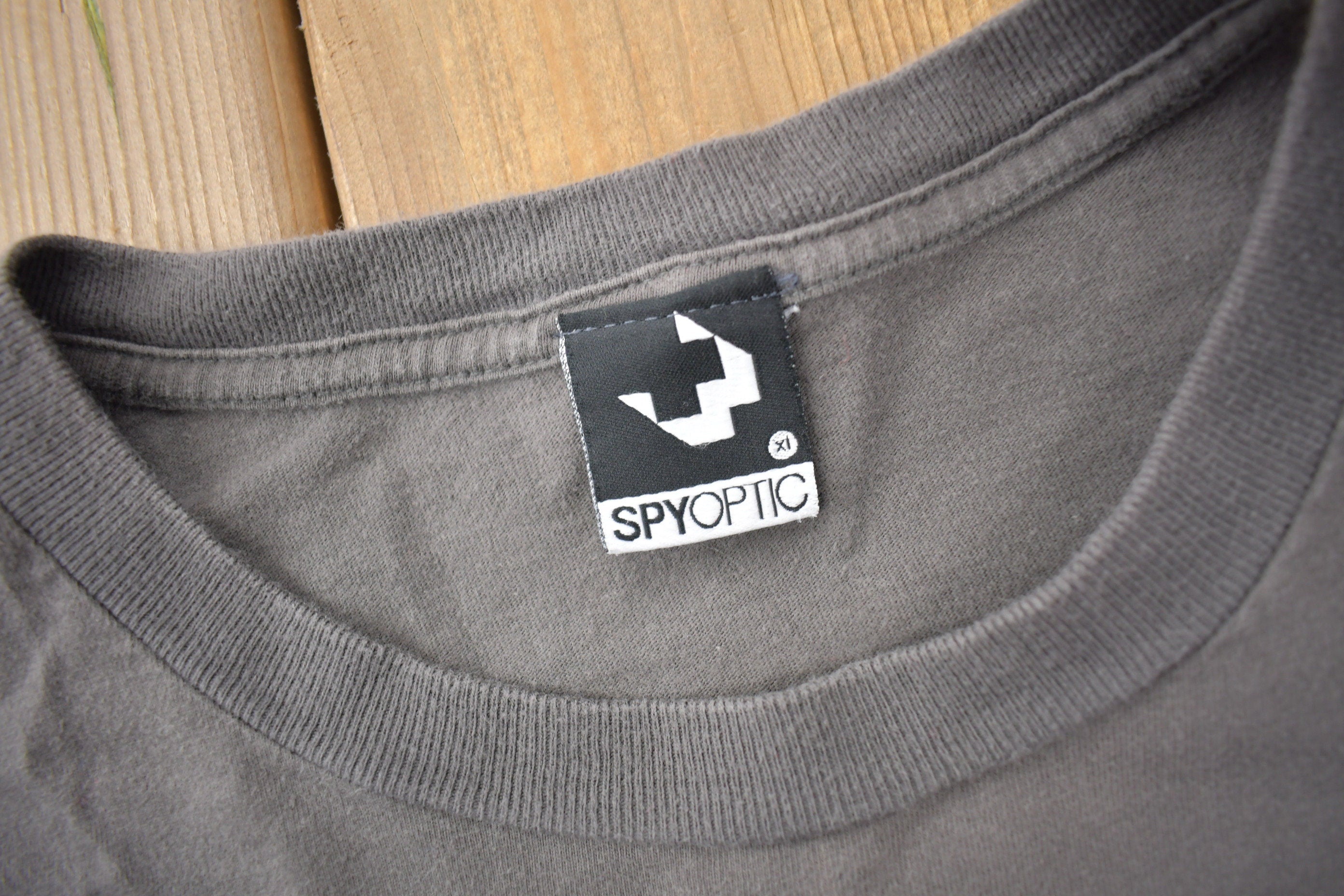 Vintage 1990s Spy Optic Long Sleeve Graphic T Shirt