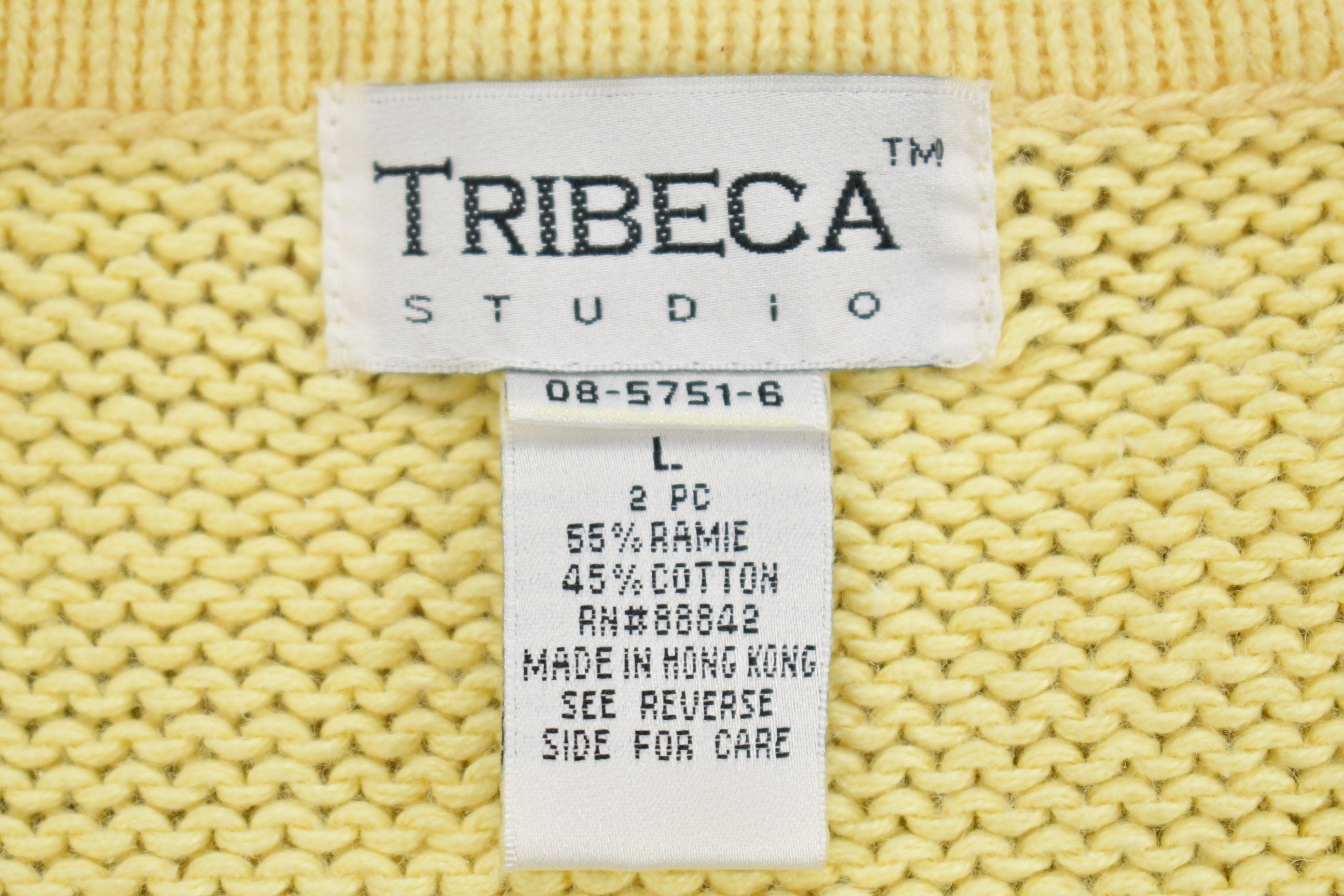Vintage 1990s Tribeca Studio Knit Cardigan Sweater  Vintage Cardigan  Button Up  Blank Cardigan  Basics  Essentials
