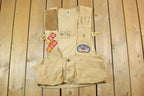 Vintage 1970s Ducks Unlimited Federal Ammo Bob Allen Sportswear Light Hunting Jacket Vest