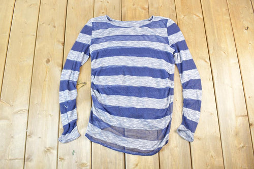 Women Vintage Vigoss Y2K Striped T-Shirt