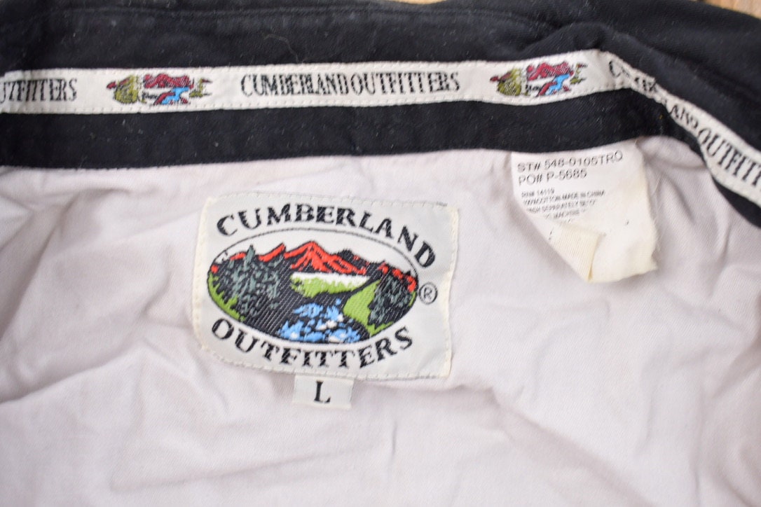 Vintage 1980s Cumberland Western Button Up Shirt