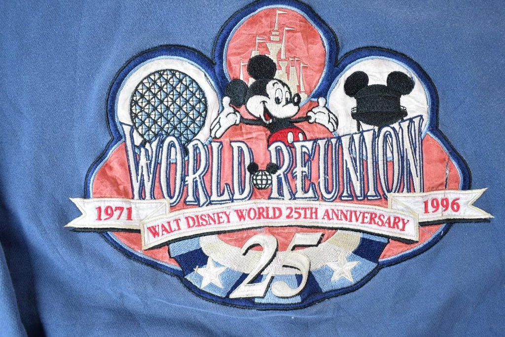 Vintage 1996 Walt Disney World 25th Anniversary Mickey Mouse Crewneck