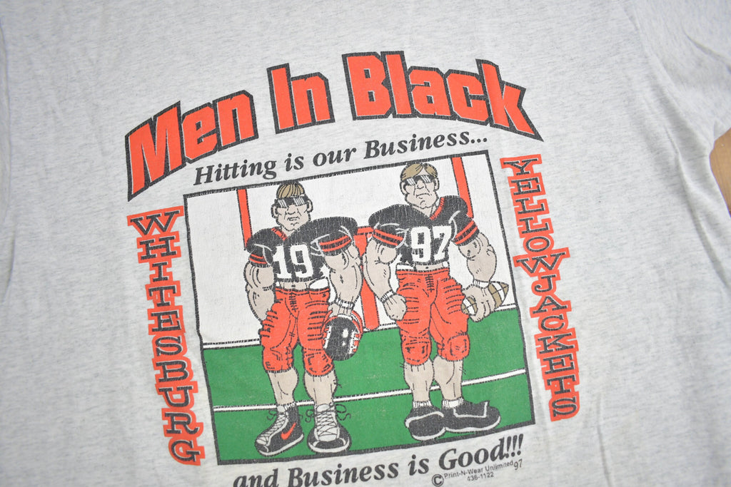 Vintage 1997 Whitesburg Football Graphic T Shirt