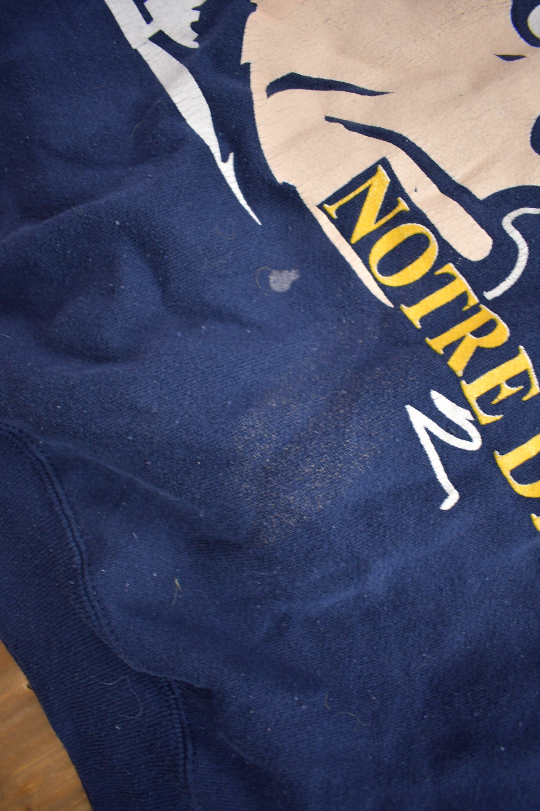 Vintage 1990s University Of Notre Dame Fighting Irish Collegiate Crewneck