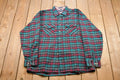 Vintage 1990s Winter Weight Button Up Shirt
