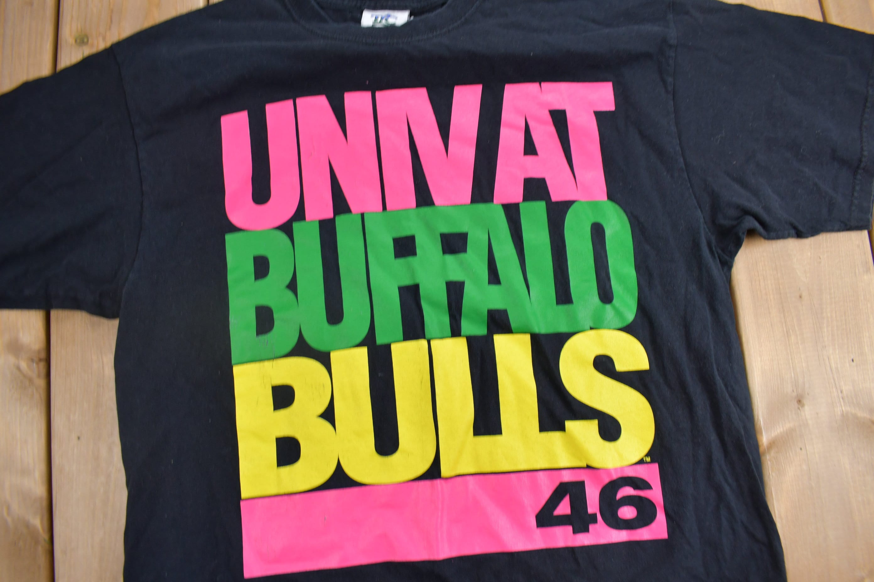 Vintage 1990s University At Buffalo Bulls Collegiate T-Shirt