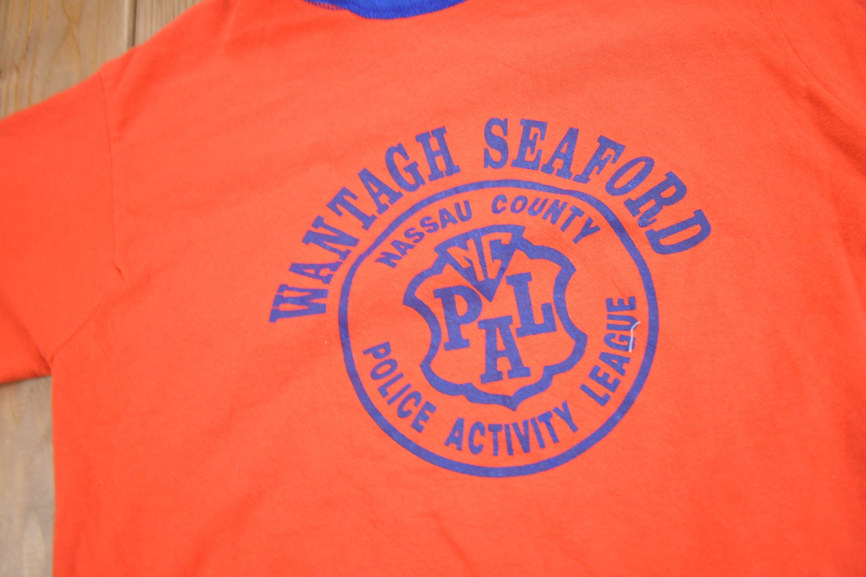 Vintage 1990s Wantagh Seaford Nassau County Police Activity League T Shirt
