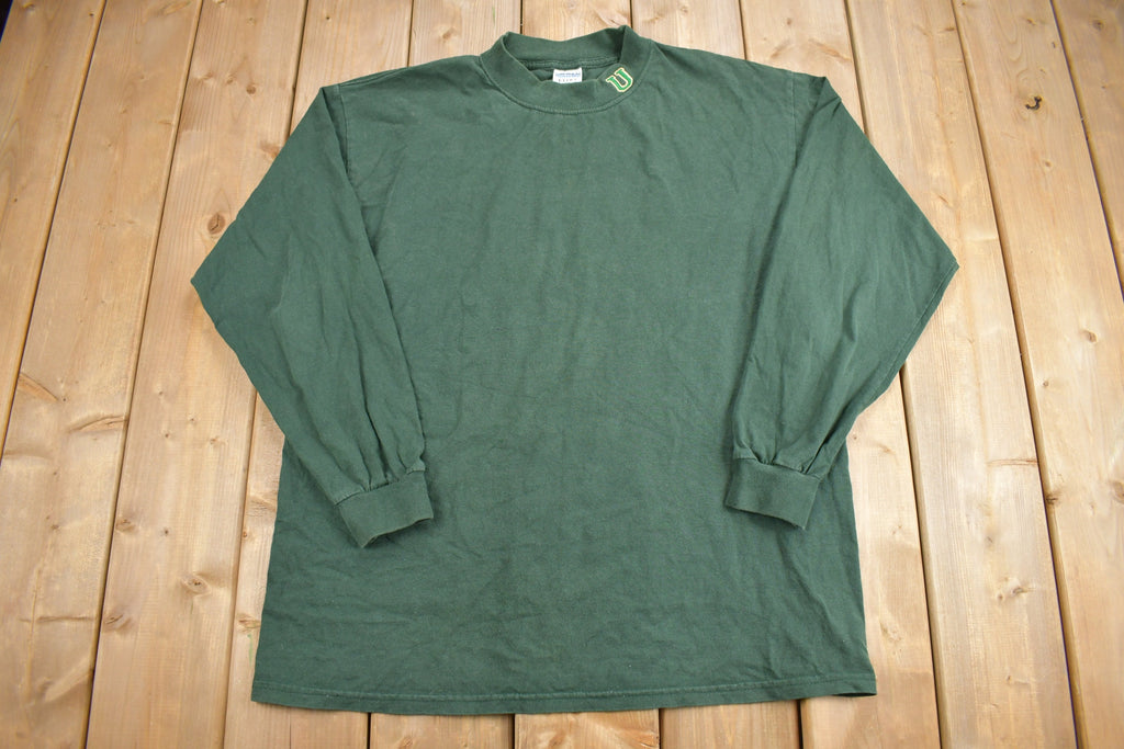 Vintage 1990s U Embroidered Crewneck Sweatshirt