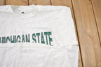 Vintage 1990 Michigan State University Basketball Big 10 Champs Collegiate T-Shirt
