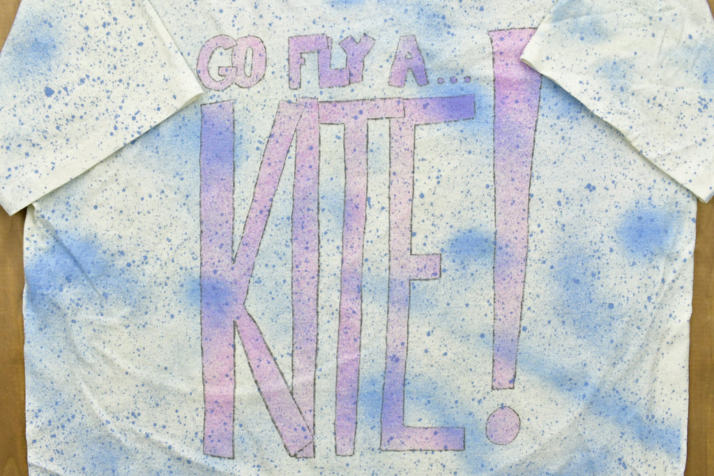 Vintage 90's "Go Fly A Kite" Confetti T-Shirt