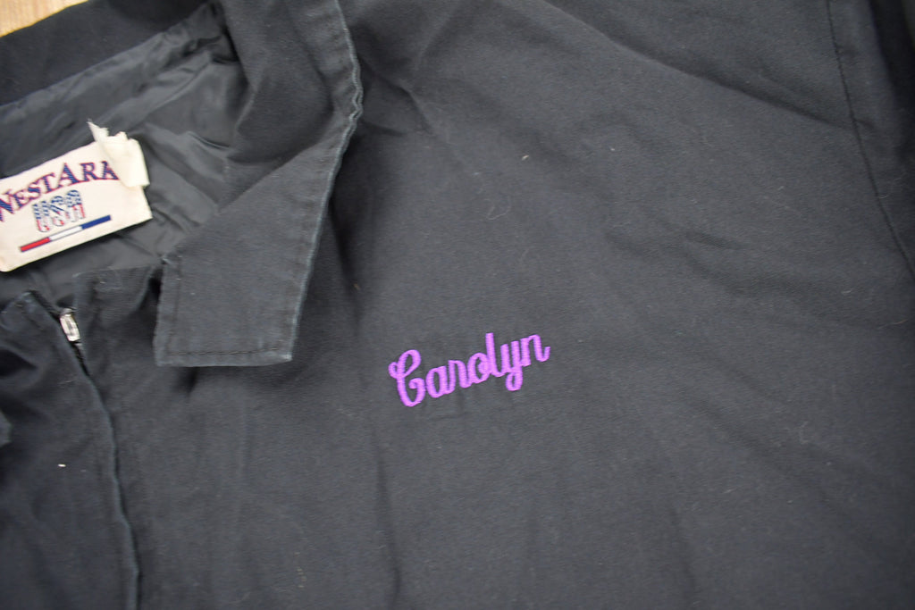 Vintage 1980s Carousel Theme West Ark Windbreaker Jacket