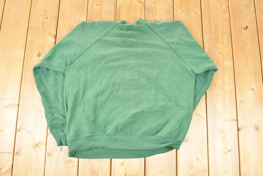 Vintage 1990s Mackinac Island Michigan Boat Life Crewneck Sweatshirt Men's L
