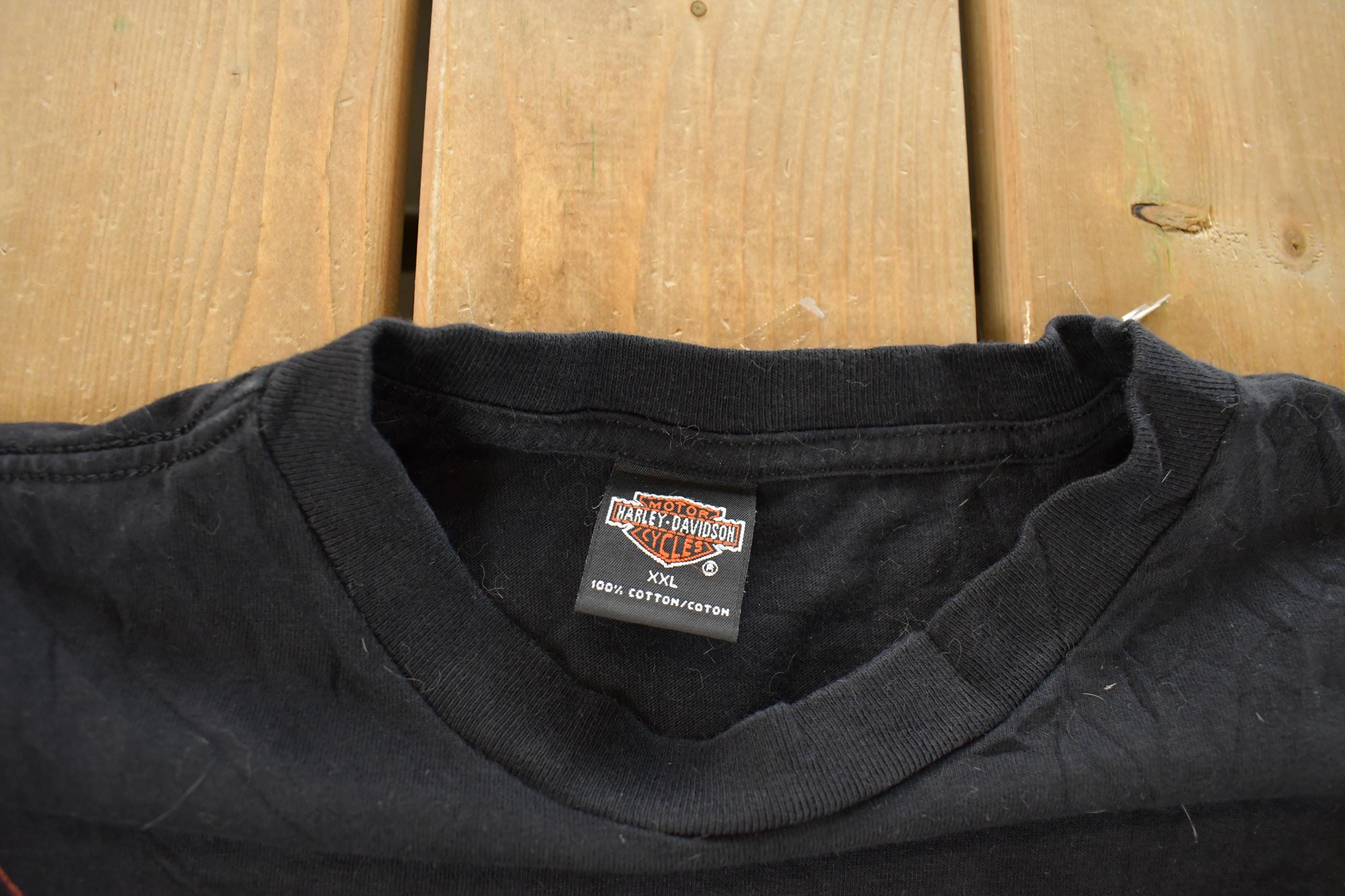 Vintage 1990s Harley Davidson Motorcycles T-Shirt Men's 2XL
