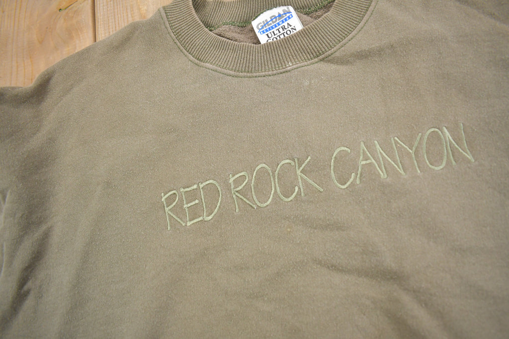 Vintage 1990s Red Rock Canyon Crewneck Sweatshirt