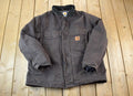 Vintage Y2k Distressed Carhartt Full Zip Jacket