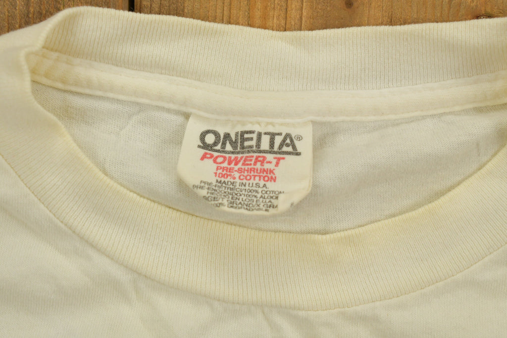 Vintage 1990s Over Drive Quantum Leap Graphic T-Shirt
