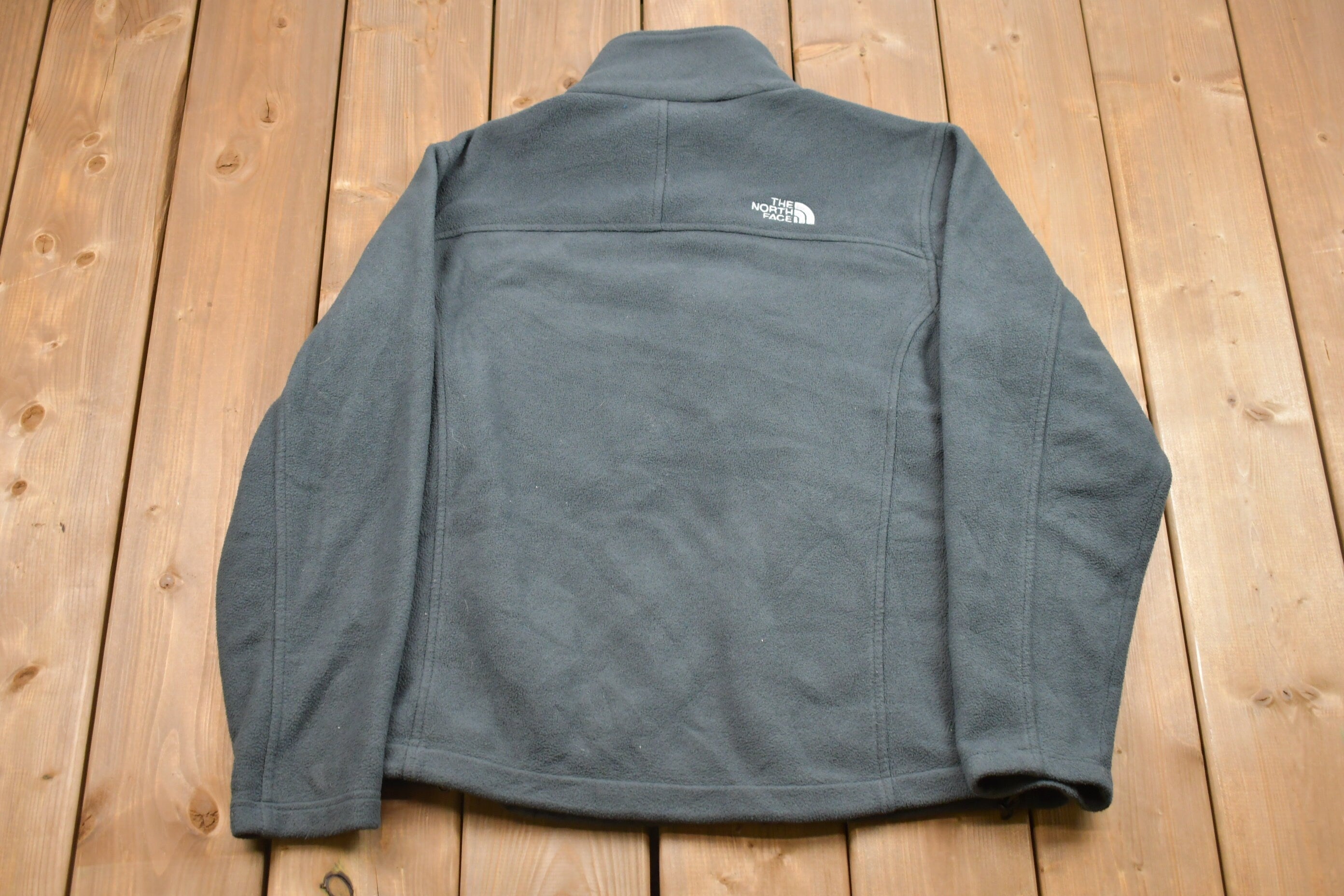 Vintage 1990s North Face Fleece Zip Up Sweater