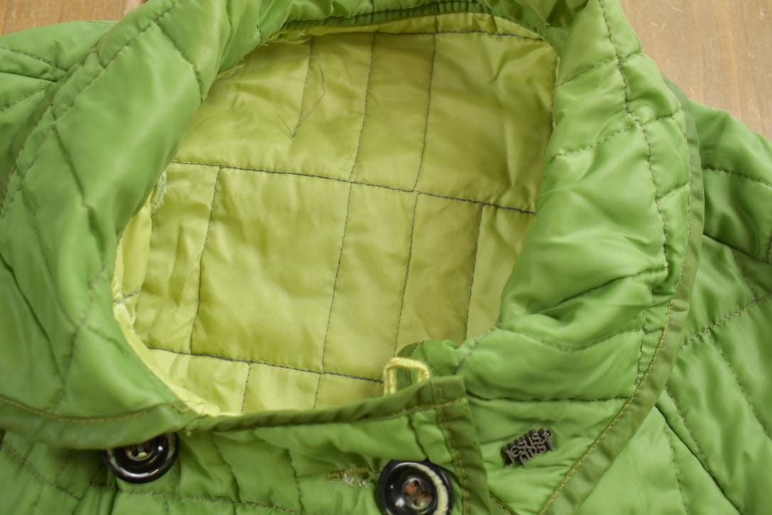Vintage 1970s Quilted Overcoat Jacket