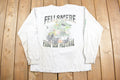 Vintage 1990s Fellsmere Florida Kiss My Frog Long Sleeve T Shirt