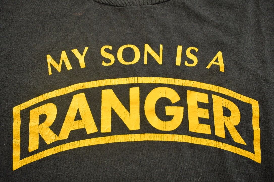 Vintage 1990s "My Son Is A Ranger T Shirt"