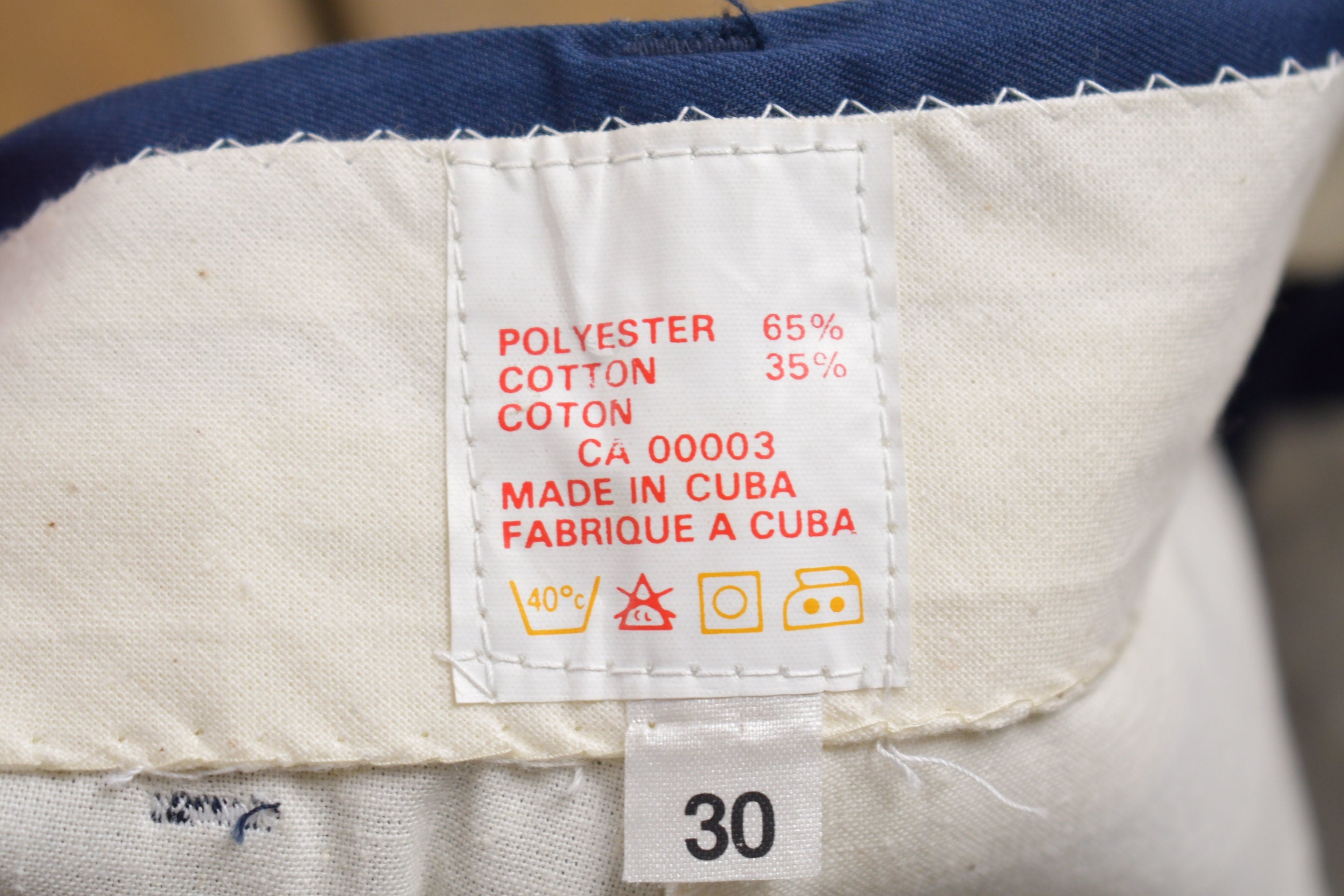 Deadstock Vintage 1980s Astra Workwear Pleated Shorts 29 x 6.5